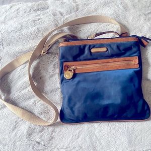 *GENTLY USED* MICHAEL KORS canvas crossbody